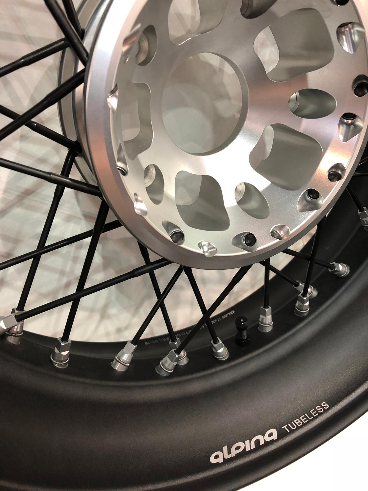 Alpina tubeless Radsatz - BMW R-Modelle (eloxiert)