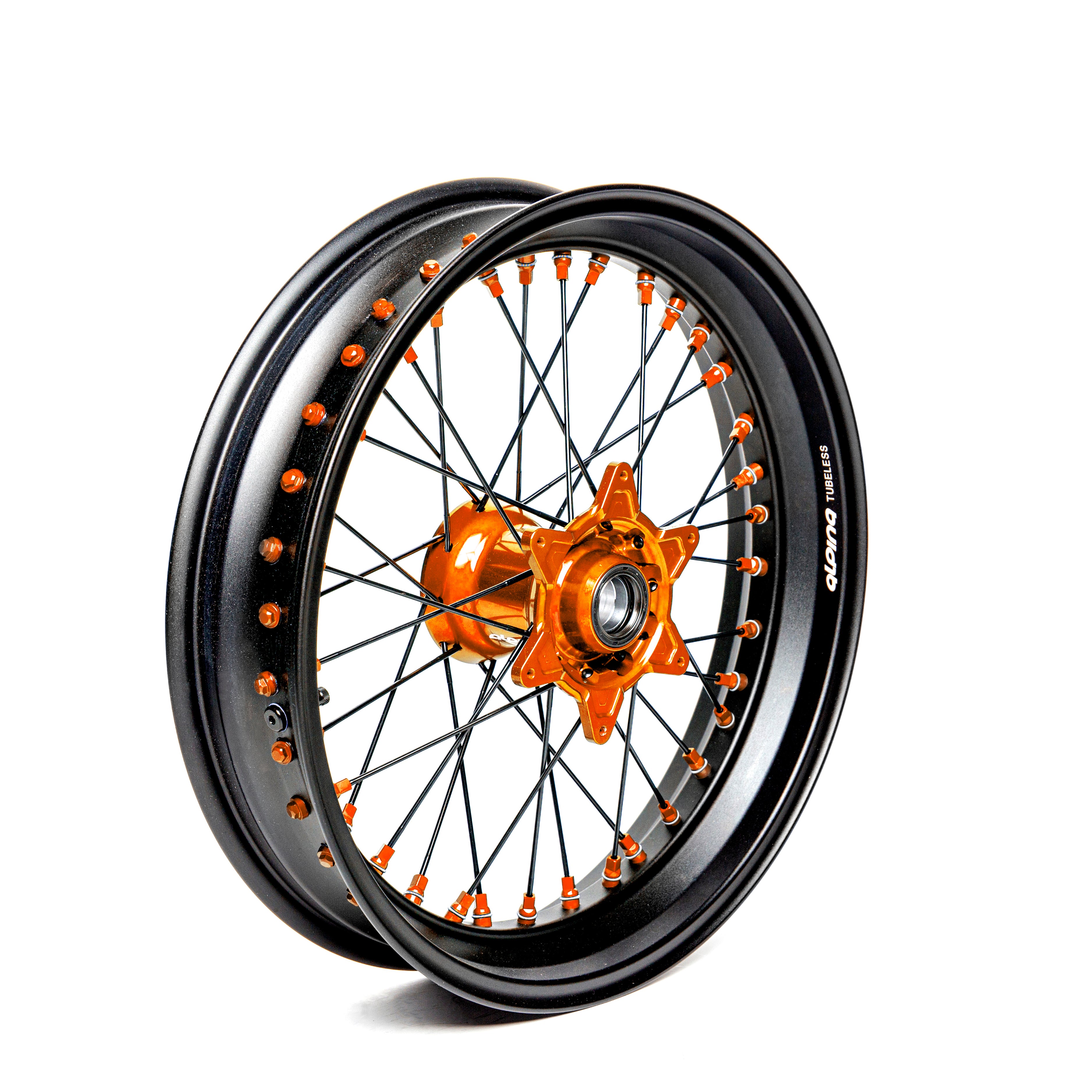 Alpina tubeless Supermoto Räder "Ride-Pack"