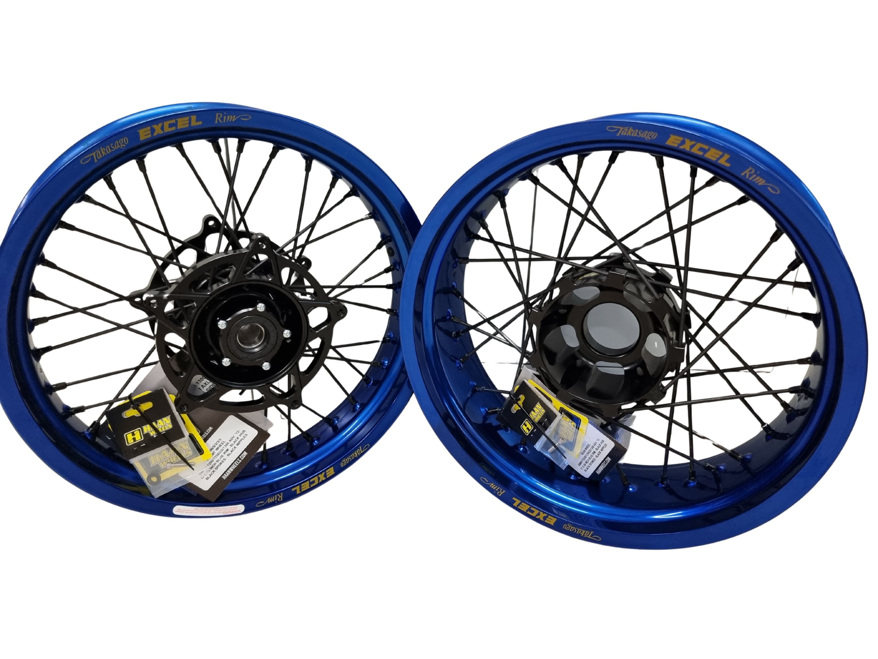 HAAN / Excel Supermoto Radsatz - BMW R1300 / R1250