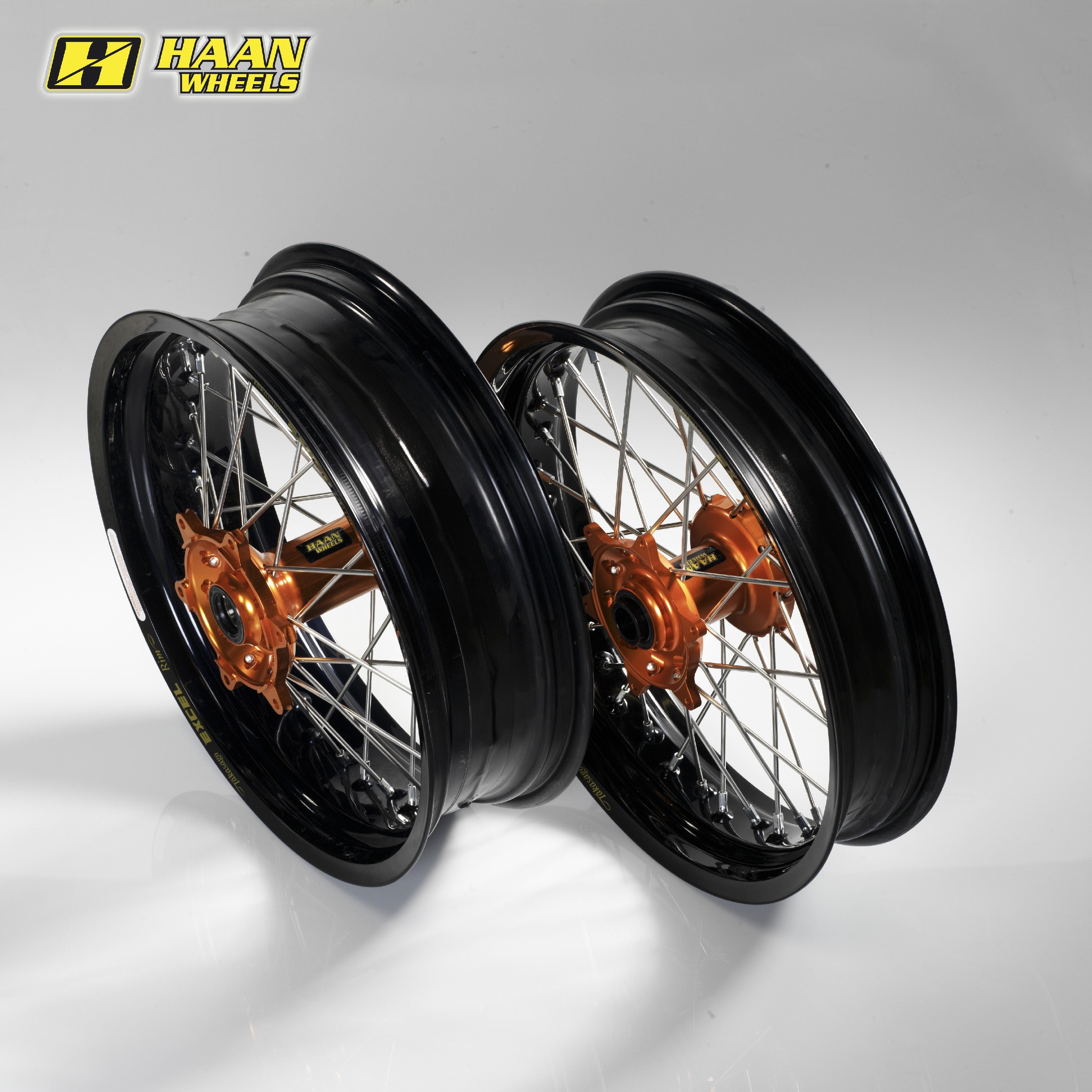 HAAN / Excel Supermoto Räder - in Wunschfarbe