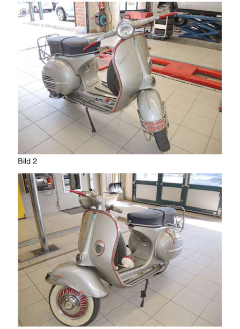 Vespa GS 150 - AUGSBURG Bj 1960 - mit Wertgutachten