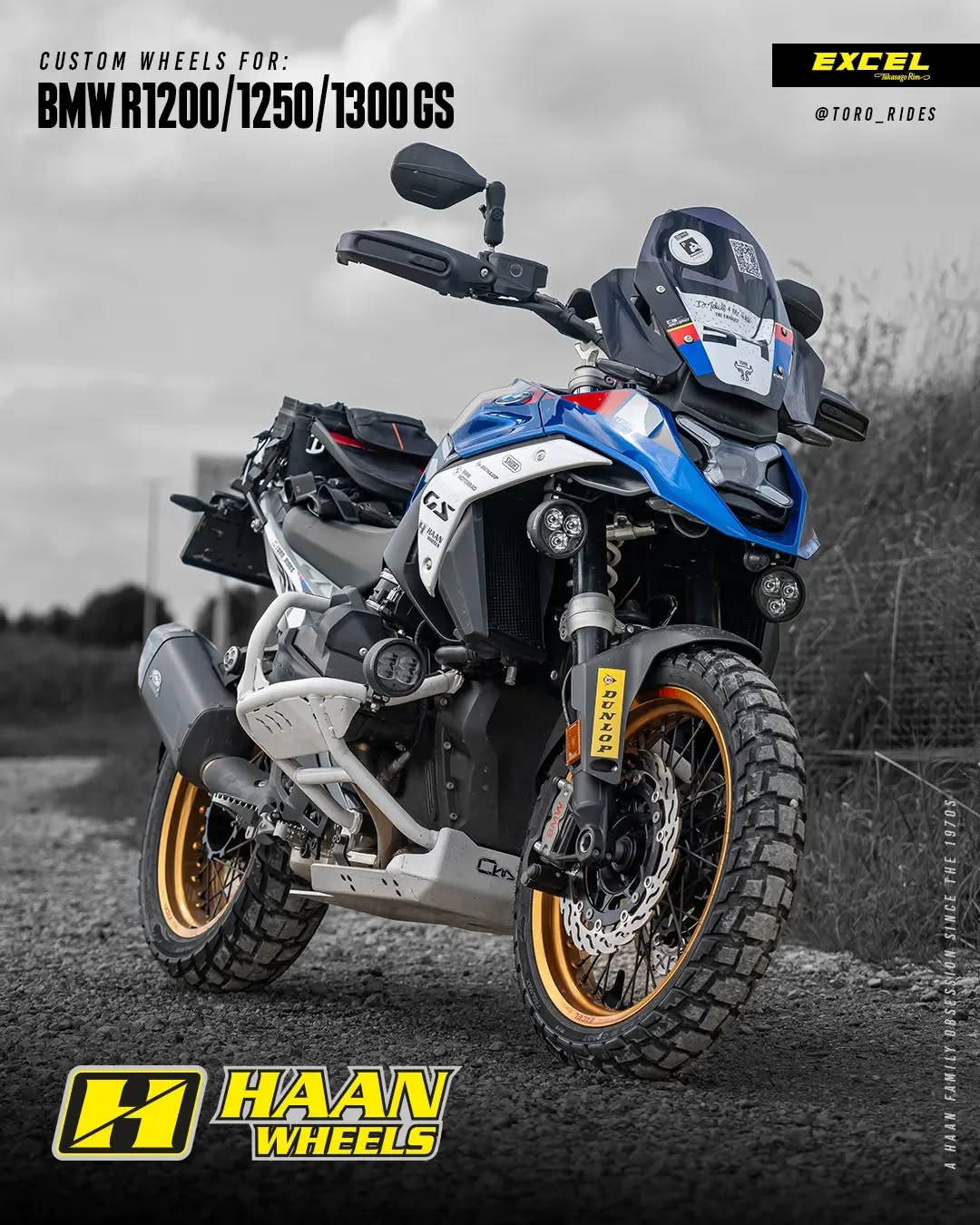 HAAN Adventure Radsatz - BMW R-Modelle