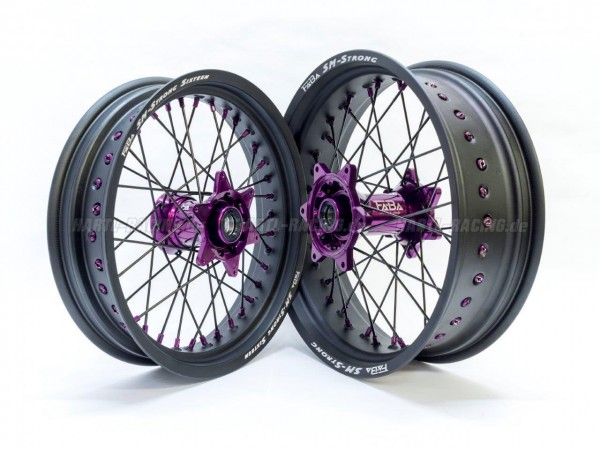 FaBa Supermoto Wheels KTM / Husqvarna lila - SALE