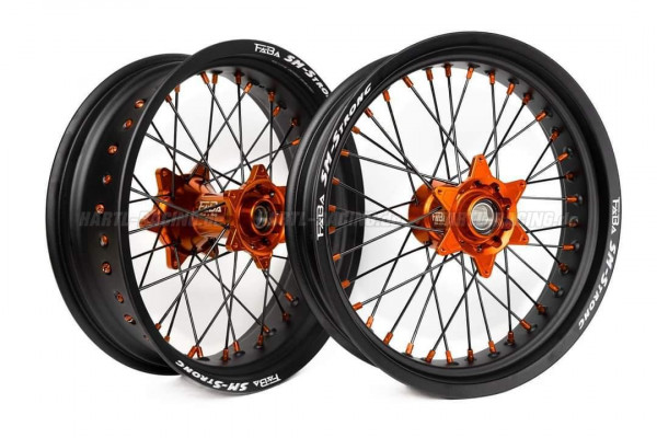 FaBa Supermoto Wheels KTM / Husqvarna orange - SALE